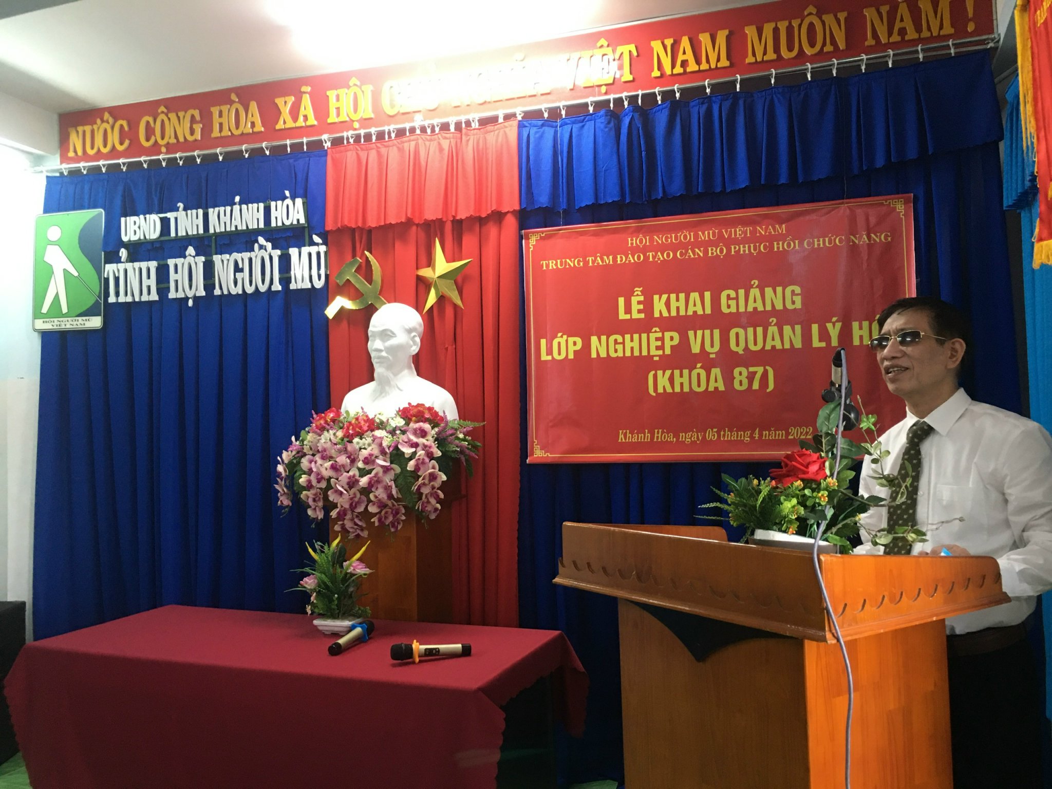 Khai giảng lớp nghiệp vụ quản lý Hội khoá 87