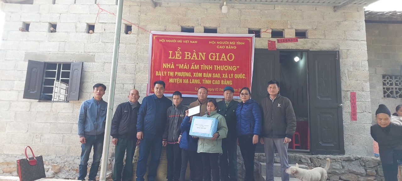 Mái nhà chung của người mù tỉnh Cao Bằng