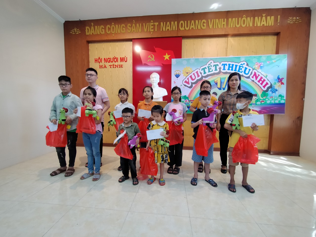 Chương trình Vui Tết thiếu nhi 1/6 tại Tỉnh hội Hà Tĩnh