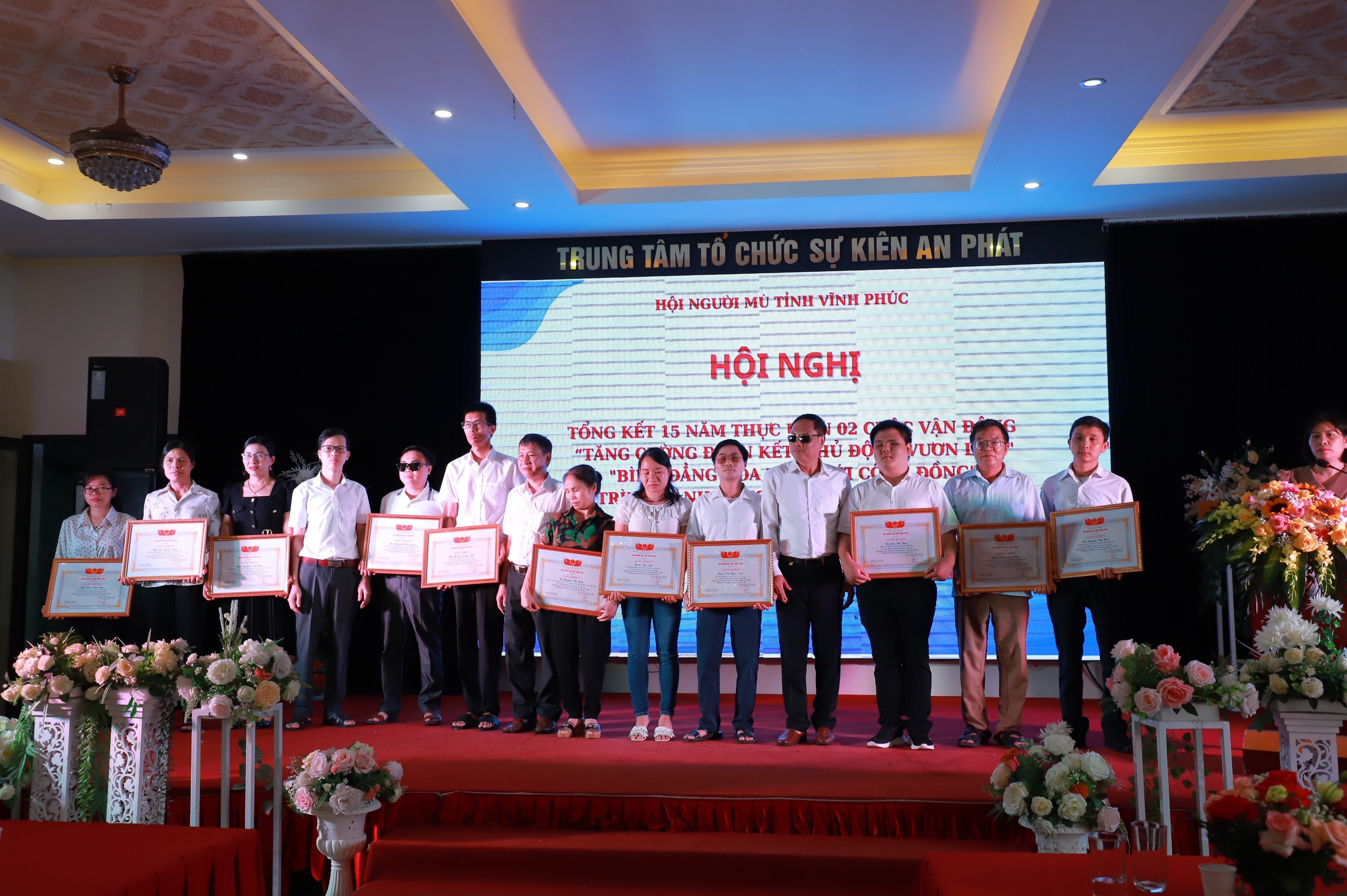 Tỉnh hội Vĩnh Phúc tổ chức hội nghị tổng kết 15 năm thực hiện hai chương trình