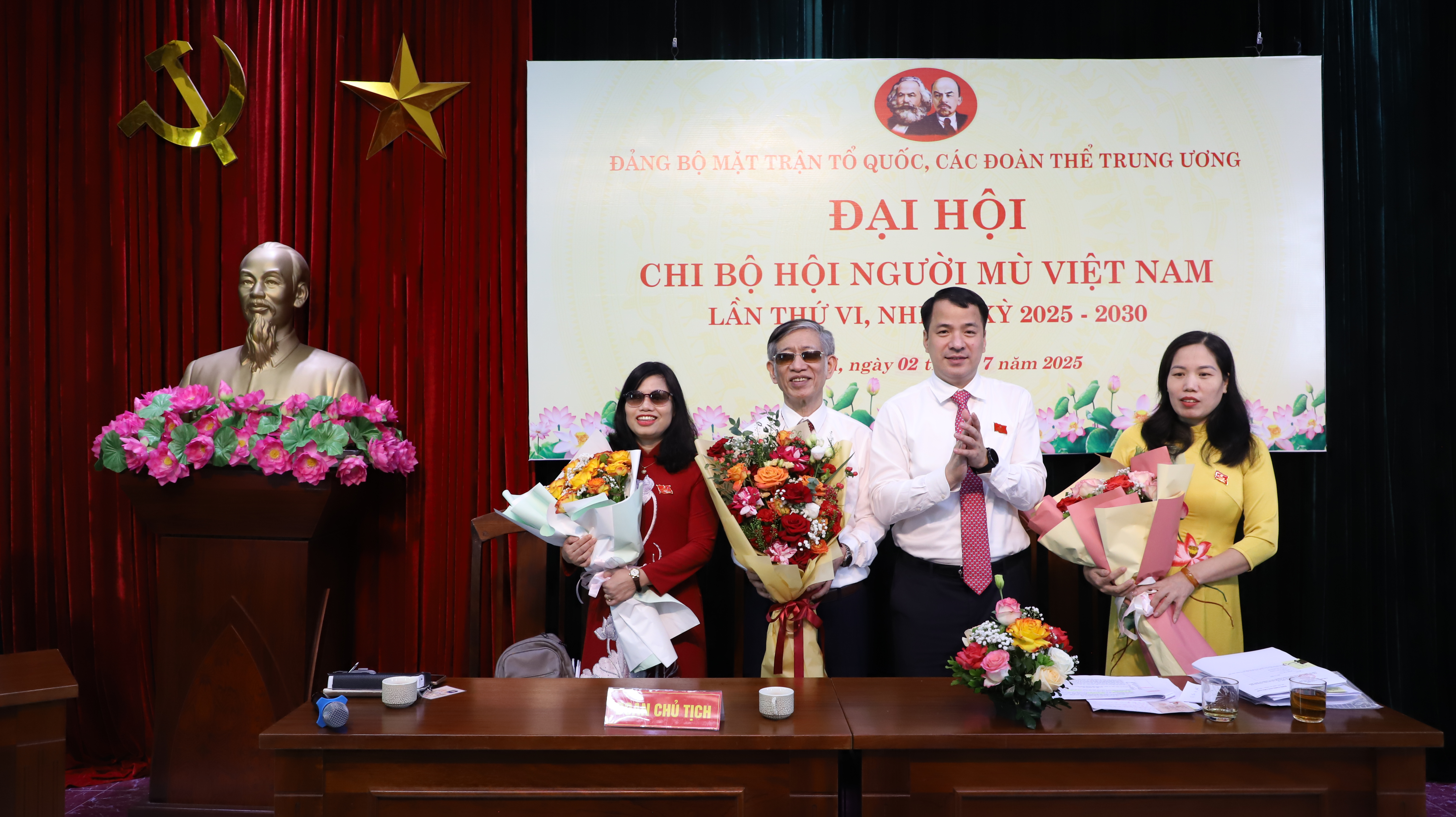 Đại hội Chi bộ Hội Người mù Việt Nam lần thứ VI, nhiệm kì 2025-2030