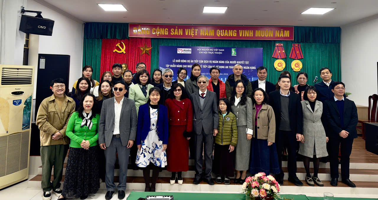 Hình ảnh: Thúc đẩy tiếp cận dịch vụ ngân hàng – tăng cường cơ hội hòa nhập cho người khuyết tật 