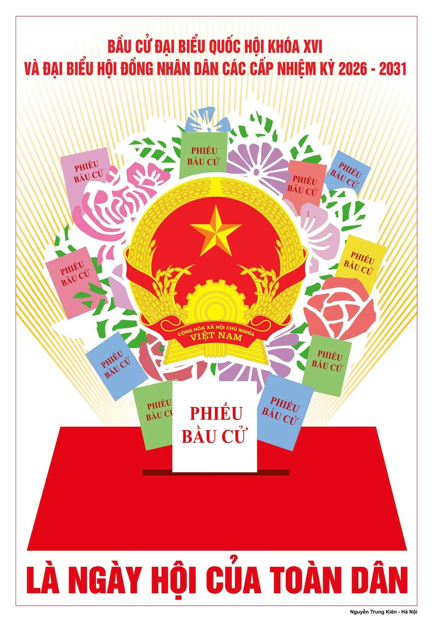 Hướng dẫn chi tiết cách ghi phiếu bầu cử